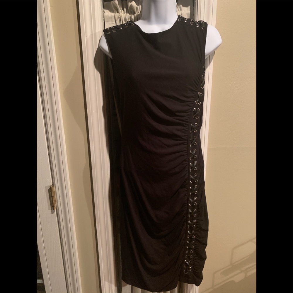 NWT Trendy and stylish black jersey dress